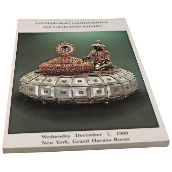 Antiquorum Contemporary Limited Education And Collectors Watches New York December 1, 1999 Auction Catalog - HorologyBooks.com