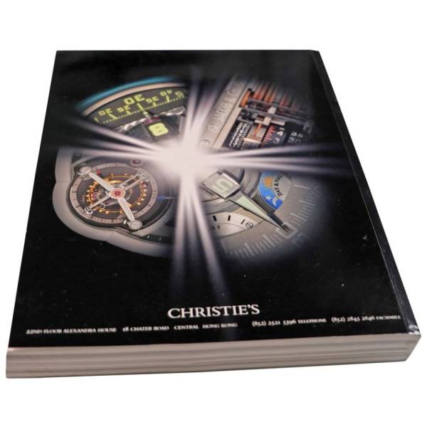 Christie’s Important Watches Hong Kong November 30, 2011 Auction Catalog - HorologyBooks.com