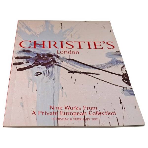 Christie’s Nine Work From A Private European Collection London February 8, 2001 Auction Catalog - HorologyBooks.com