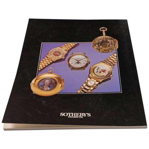 Sotheby’s Good Clocks, Watches Wristwatches And Barometers London June 2, 1995 Auction Catalog - HorologyBooks.com