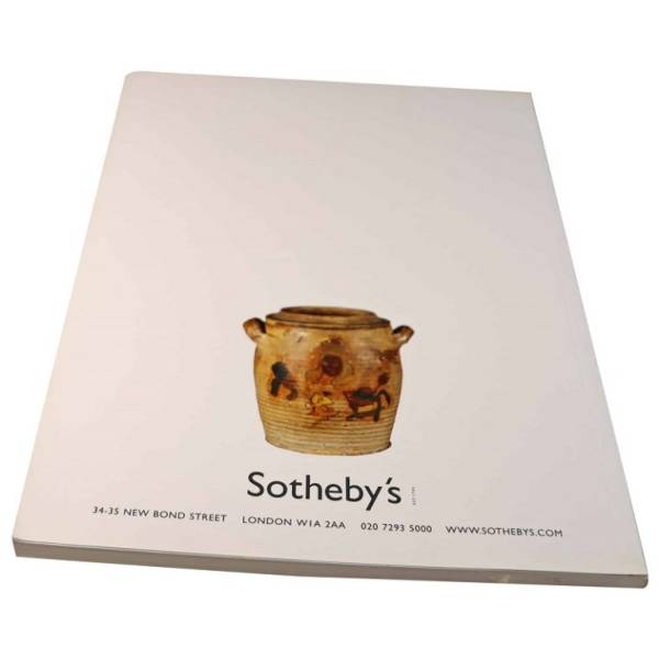 Sotheby’s Impressionist & Modern Art London October 21, 2003 Auction Catalog - HorologyBooks.com