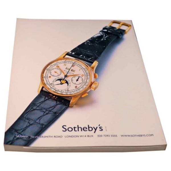 Sotheby’s Important Clocks, Watches, Barometers And Mechanical Musical Instruments London December 19, 2001 Auction Catalog - HorologyBooks.com