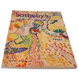 Sotheby’s Impressionist & Modern Art Part One London June 26, 2001 Auction Catalog - HorologyBooks.com