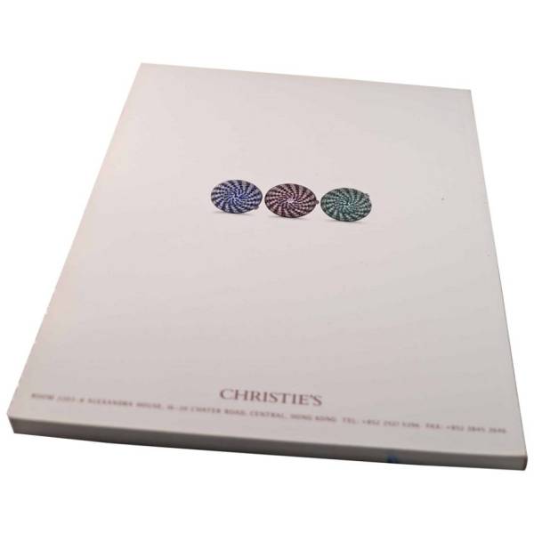 Christie’s Important Watches Hong Kong October 29,2002 Auction Catalog - HorologyBooks.com