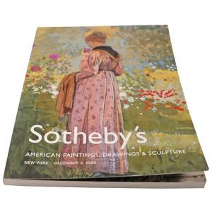 Sotheby’s American Paintings, Drawings & Sculpture New York December 3, 2003 Auction Catalog - HorologyBooks.com