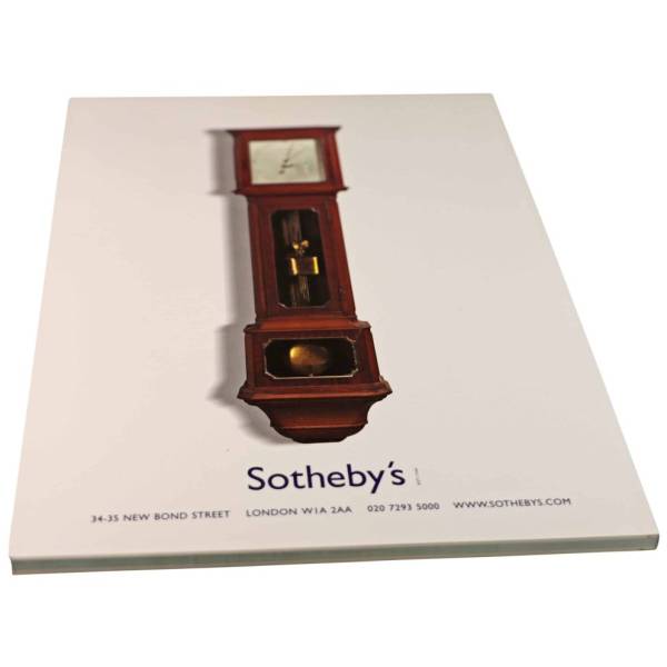 Sotheby’s Fine Clocks, Watches, Barometers And Mechanical Music London March 31, 2004 Auction Catalog - HorologyBooks.com