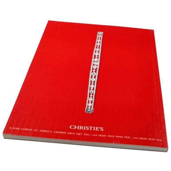 Christie’s Jewellery and Watches London April 9, 2003 Auction Catalog - HorologyBooks.com