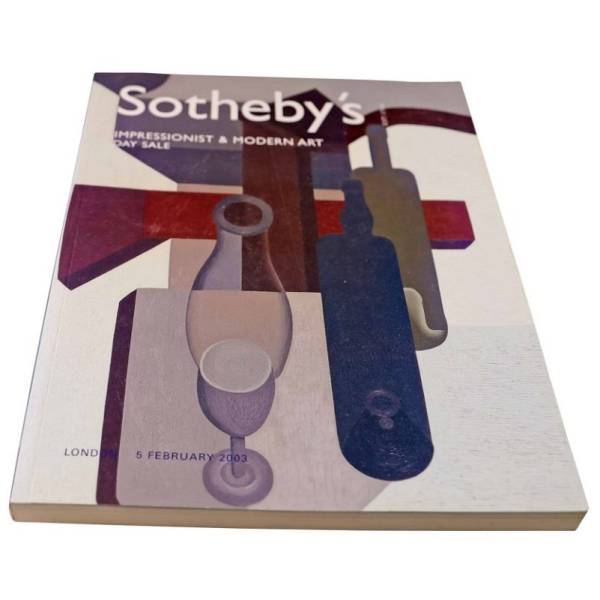 Sotheby’s Impressionist & Modern Art Day Sale London February 5, 2003 Auction Catalog - HorologyBooks.com