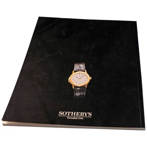 Sotheby’s Fine Watches And Wristwatches Hong Kong November 4, 1997 Auction Catalog - HorologyBooks.com