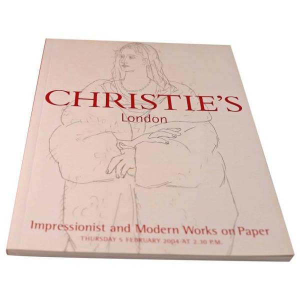 Christie’s Impressionist And Modern Works on Paper London February, 5, 2004 Auction Catalog - HorologyBooks.com