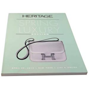 Heritage Spring Luxury Auction April 29, 2012 Catalog - HorologyBooks.com