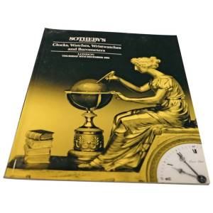 Sotheby’s Clocks, Watches, Wristwatches & Barometers London December 16, 1993 Auction Catalog - HorologyBooks.com
