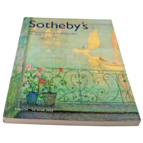 Sotheby’s Impressionist & Modern Art Day Sale London June 24, 2003 Auction Catalog - HorologyBooks.com