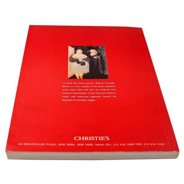 Christie’s Latin American Art New York November 23, 1999 Auction Catalog - HorologyBooks.com