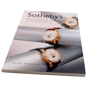 Sotheby’s Important Watches, Wristwatches And Clocks Including Clocks And Automata From The Estate Of George D. Dimitroff New York April 5-6, 2004 Auction Catalog - HorologyBooks.com