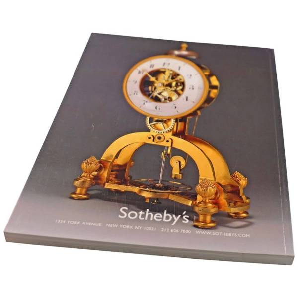 Sotheby’s Important Watches, Wristwatches And Clocks Including Clocks And Automata From The Estate Of George D. Dimitroff New York April 5-6, 2004 Auction Catalog - HorologyBooks.com