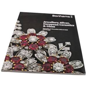 Bonhams Jewellery, Silver, European Ceramics & Glass December 13, 2012 Auction Catalog - HorologyBooks.com
