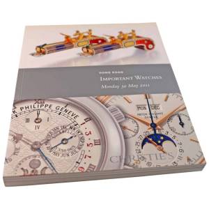 Christie’s Important Watches Hong Kong May 30, 2011 Auction Catalog - HorologyBooks.com