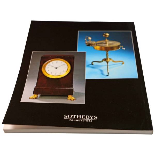 Sotheby’s Clocks, Watches, Wristwatches, Barometers and Mechanical Music & Scientific Instruments London March 7-8, 1996 Auction Catalog - HorologyBooks.com