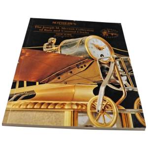 Sotheby’s The Joseph M. Meraux Collection of Rare And Unusual Clocks New York Auction Catalog - HorologyBooks.com