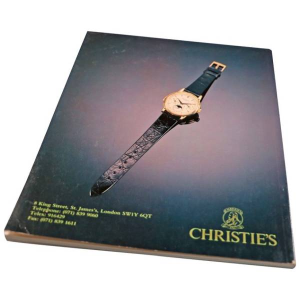 Christie’s Important Clocks, Watches and Barometers London Jun 30, 1993 Auction Catalog - HorologyBooks.com