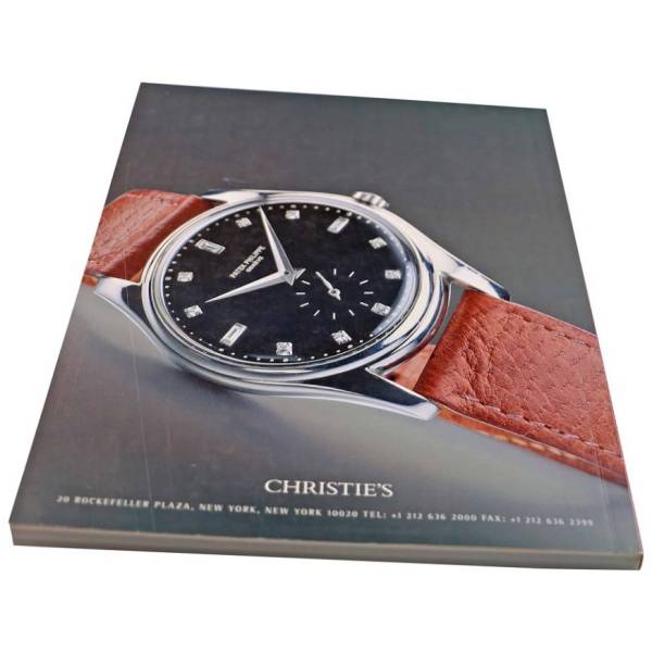 Christie’s Important Pocket Watches and Wristwatches New York December 8, 2003 Auction Catalog - HorologyBooks.com