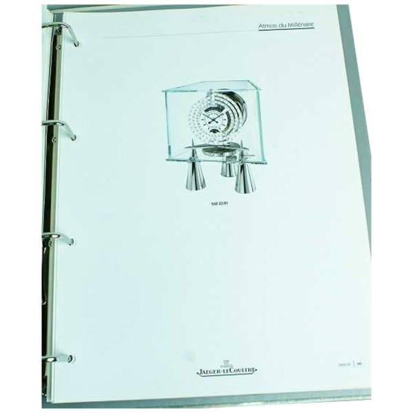 Jaeger-LeCoultre Master Dealer Watch Catalogs Set of 2 - HorologyBooks.com