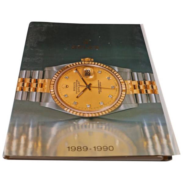 Rolex 1989 – 1990 Master Dealer Watch Catalog - HorologyBooks.com
