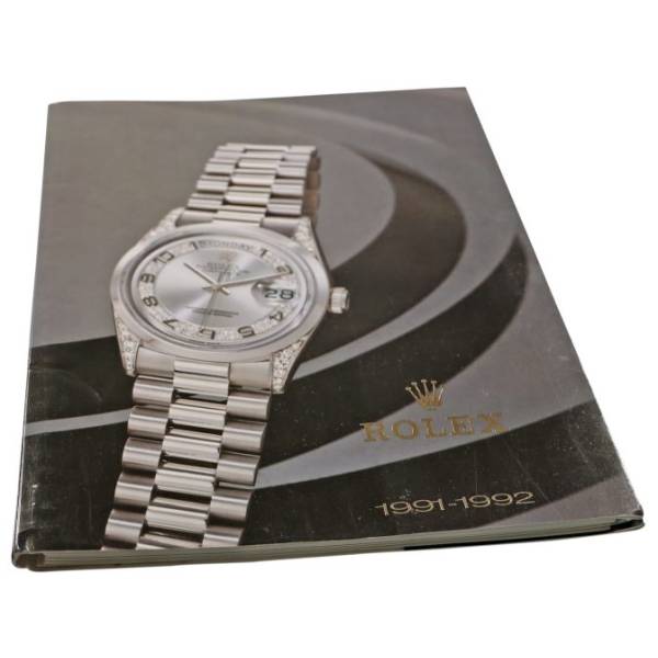 Rolex 1991 – 1992 Master Dealer Watch Catalog - HorologyBooks.com
