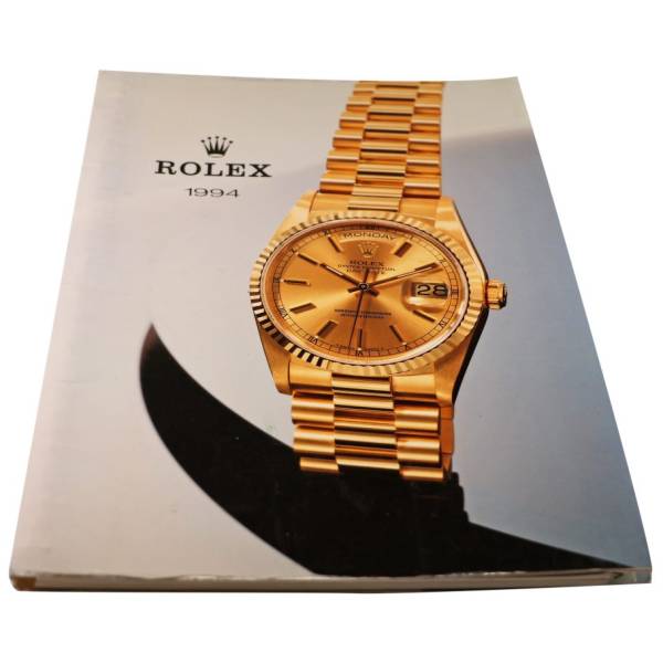 Rolex 1994 Master Dealer Watch Catalog - HorologyBooks.com