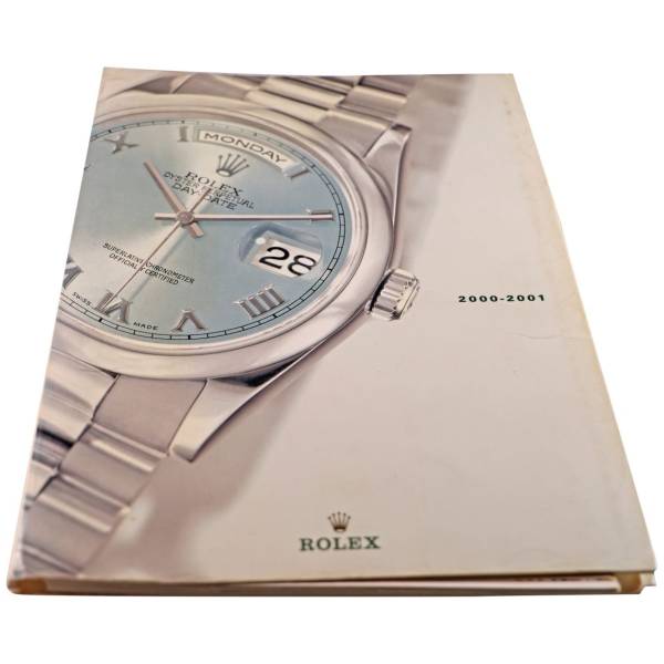 Rolex 2000 – 2001 Master Dealer Watch Catalog - HorologyBooks.com