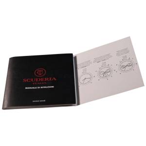 Scuderia Watch Operating Instructions Manual Booklet - HorologyBooks.com
