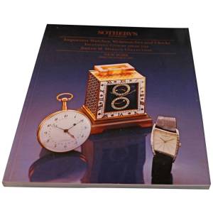 Sotheby’s Important Watches, Wristwatches And Clock Auction Catalog - HorologyBooks.com