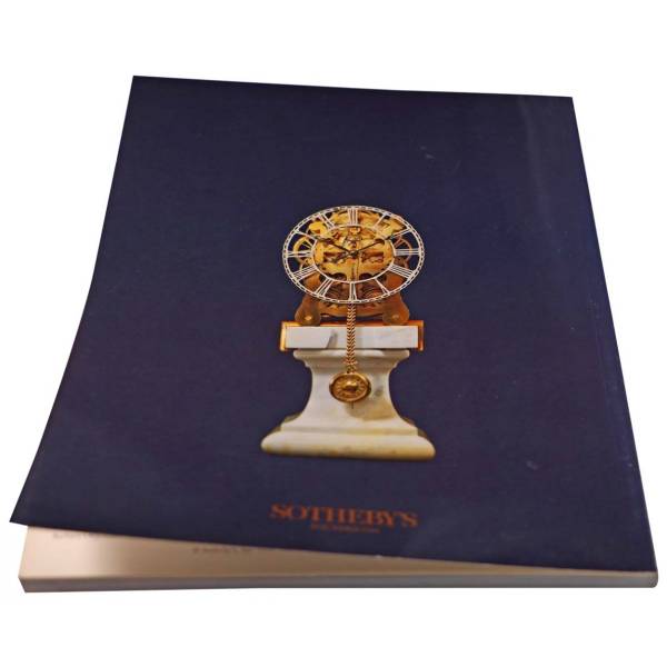 Sotheby’s Important Watches, Wristwatches And Clock Auction Catalog - HorologyBooks.com