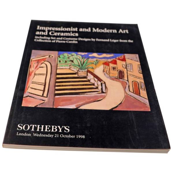Sotheby’s Impressionist And Modern Art Auction Catalog - HorologyBooks.com