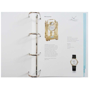 Breguet Authorized Dealer Master Watch Catalog Binder - HorologyBooks.com