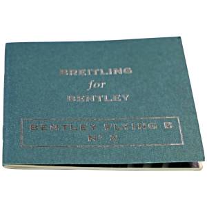 Breitling Bentley Flying B No 3 Watch Instruction Booklet - HorologyBooks.com
