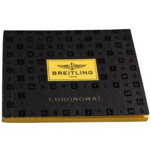 Breitling Chronomat Instruction Manual Booklet - HorologyBooks.com