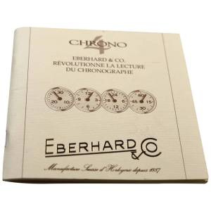 Eberhard & Co Chrono4 Warranty Guarantee Instruction Booklet - HorologyBooks.com