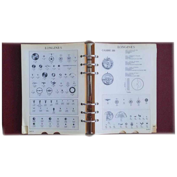Longines Master Watch Parts Catalogue - HorologyBooks.com