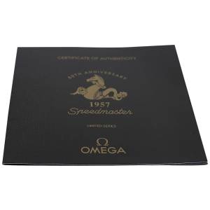 Omega Speedmaster Moon 50th Anniversary Certificate - HorologyBooks.com