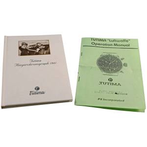 Tutima Luftwaffe Chronograph Operational Manual and History Booklet - HorologyBooks.com