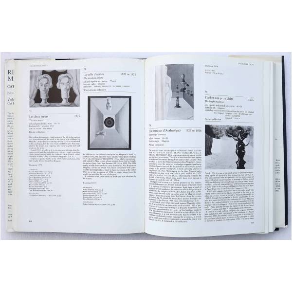 René Magritte Catalogue Raisonné I Oil Paintings 1916-1930 Book - HorologyBooks.com