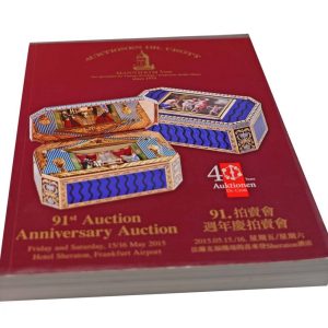 Dr. Crott Auctioneers May 15 & 16, 2015 91st Anniversary Auction Catalog