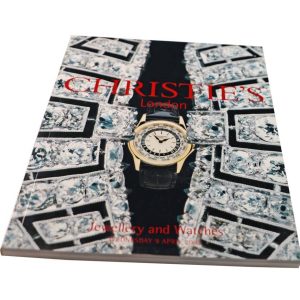 Christie’s Jewellery and Watches London April 9, 2003 Auction Catalog
