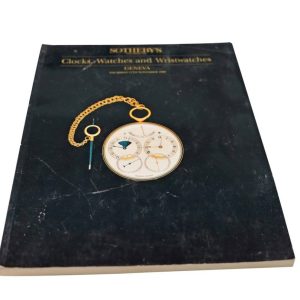 Sotheby’s Clocks, Watches And Wristwatches Geneva Auction Catalog