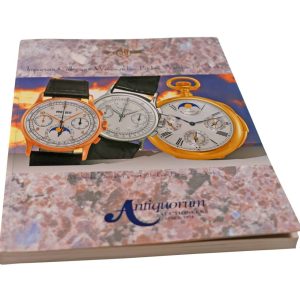 Antiquorum Important Collector’s Wristwatches, Pocket Watches And Clock New York December 1, 2004 Auction Catalog