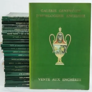 Galerie d`Horlogerie Ancienne/Antiquorum Geneve Auction Catalog Set