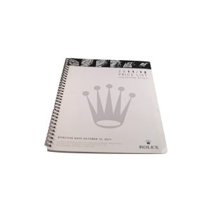 Rolex 2011 – 2012 Master Dealer Watch Price List Catalog