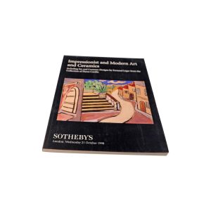 Sotheby’s Impressionist And Modern Art Auction Catalog